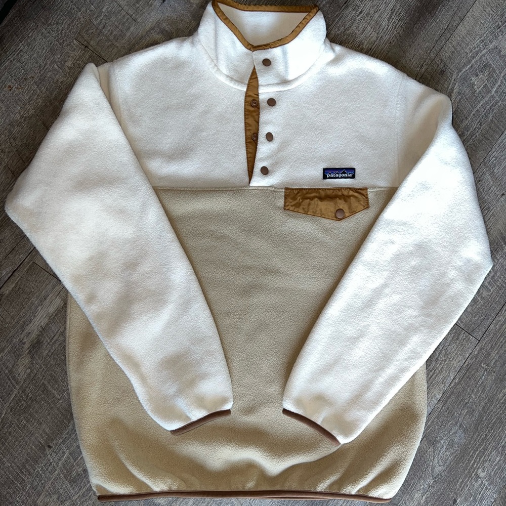 Patagonia Synchilla Lightweight Snap-T Pullover El Cap Khaki